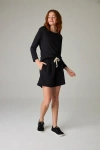 Eavolu Baikal Eco-luxe Fleece Short In Black