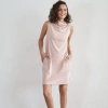 Eavolu Kakadu Sleeveless Tunic/dress In Rose Quartz