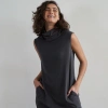 Eavolu Kakadu Sleeveless Tunic/dress In Slate