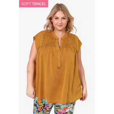 Eb & Ive Elan Top In Brown