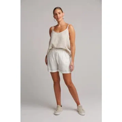 Eb & Ive Studio Linen Shorts In White