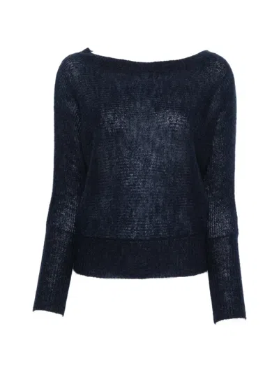 Eb Denim Alder Relaxed Sweater In Blue