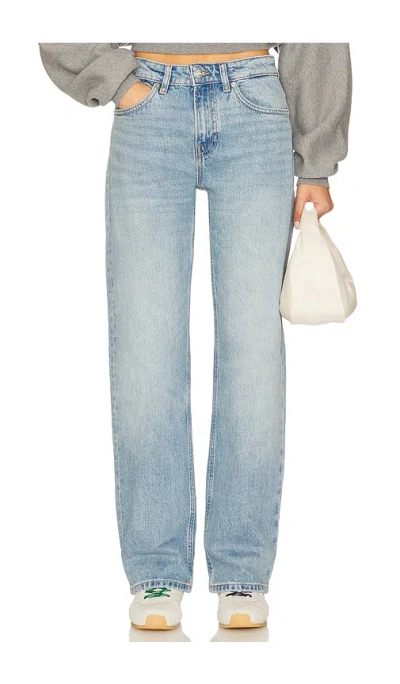 Eb Denim Alida Loose Bowed Jean In Blue