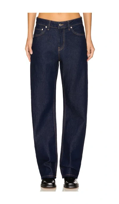 Eb Denim Alida Loose Bowed Jeans In Havana Night