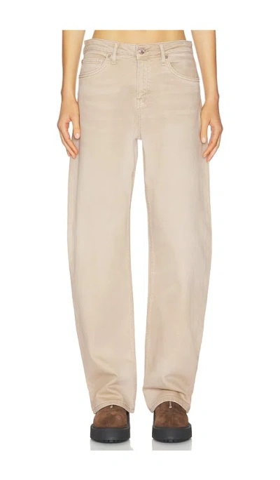 Eb Denim Alida Loose Bowed Jeans In Sand