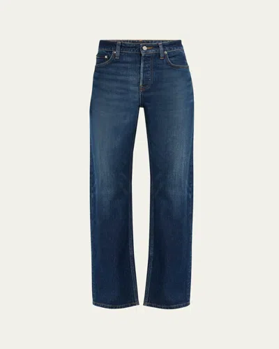 Eb Denim Alida Mid-rise Loose Bowed Jeans