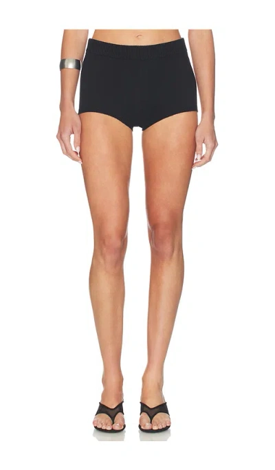 Eb Denim Camden Knit Short In Black