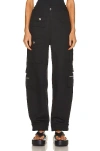 Eb Denim Cargo Pants In Black