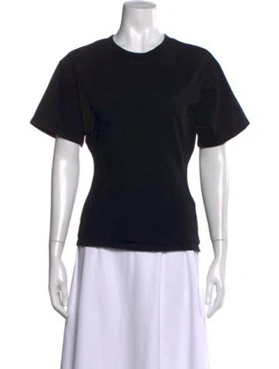 Pre-owned Eb Denim Crew Neck Short Sleeve T-shirt In Black
