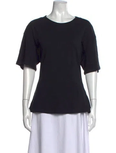 Pre-owned Eb Denim Crew Neck Short Sleeve T-shirt In Black