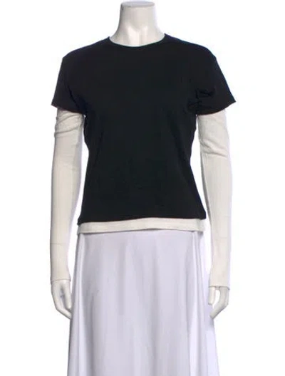 Pre-owned Eb Denim Crew Neck Short Sleeve T-shirt In Black