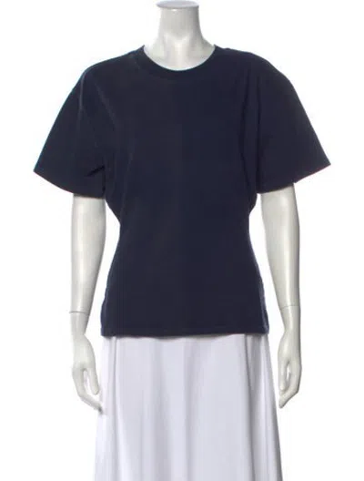 Pre-owned Eb Denim Crew Neck Short Sleeve T-shirt In Blue