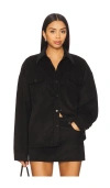 Eb Denim Daniele Shirt Jacket In Black