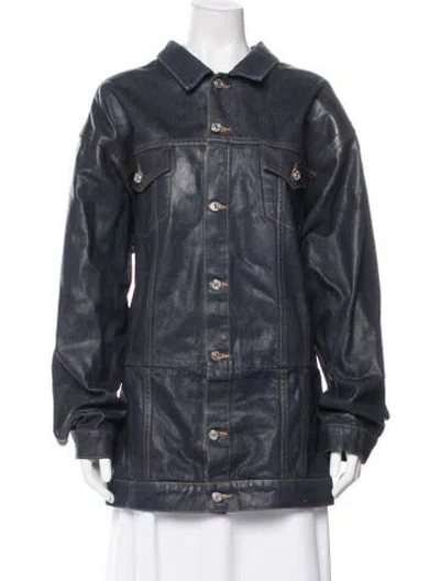 Pre-owned Eb Denim Denim Jacket In Blue