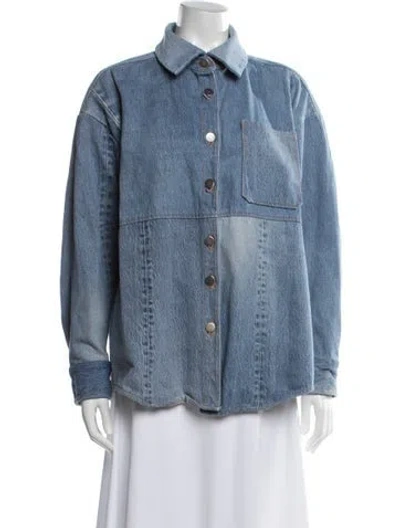 Pre-owned Eb Denim Denim Jacket In Blue