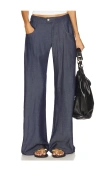 Eb Denim Eddie Bowed Pant In Gray