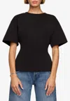 Eb Denim Eero Basic Crewneck T-shirt In Black