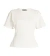 Eb Denim Eero Basic Crewneck T-shirt In White