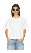 Eb Denim Eero Basic Crewneck T-shirt In White