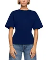 Eb Denim Eero Wide Sleeve Tee In Blue