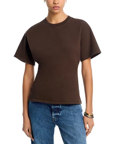 Eb Denim Eero Wide Sleeve Tee In Saddle