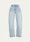 Eb Denim Enzo Mid-rise Barrel Jeans In Laguna