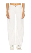 Eb Denim Frederic Low-rise Barrel-leg Jeans In Harwood