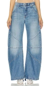 Eb Denim Women's Frederic Barrel-leg Jeans In Luca