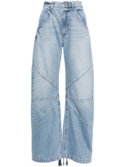 Eb Denim Frederic Wide-leg Jeans In Blue