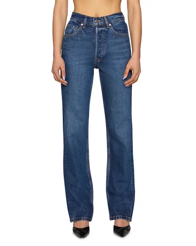 Eb Denim High Rise Straight Jeans In La Crosse