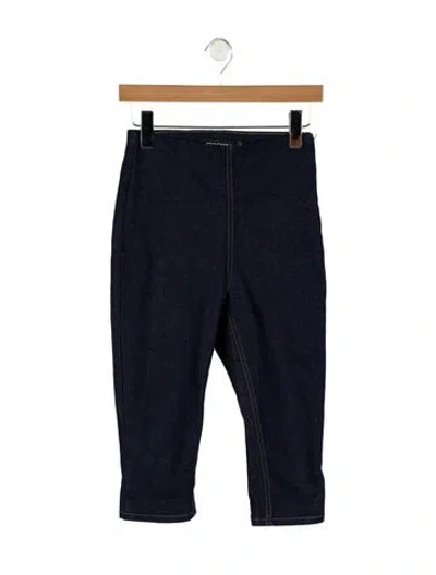 Pre-owned Eb Denim High-rise Skinny Leg Jeans In Blue