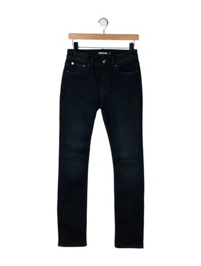 Pre-owned Eb Denim High-rise Skinny Leg Jeans In Blue