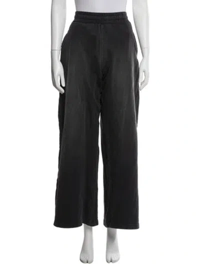 Pre-owned Eb Denim High-rise Wide Leg Jeans In Green