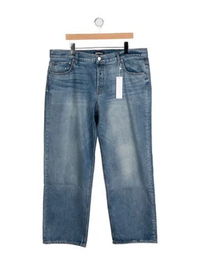 Pre-owned Eb Denim High-rise Wide Leg Jeans W/ Tags In Blue