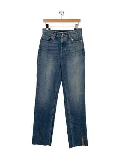 Pre-owned Eb Denim High-rise Wide Leg Jeans W/ Tags In Blue