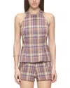 Eb Denim Iris Tank In Multi