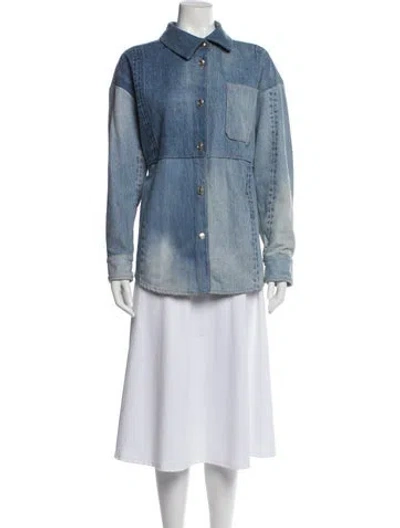 Pre-owned Eb Denim Kate Denim Jacket Denim Jacket In Blue