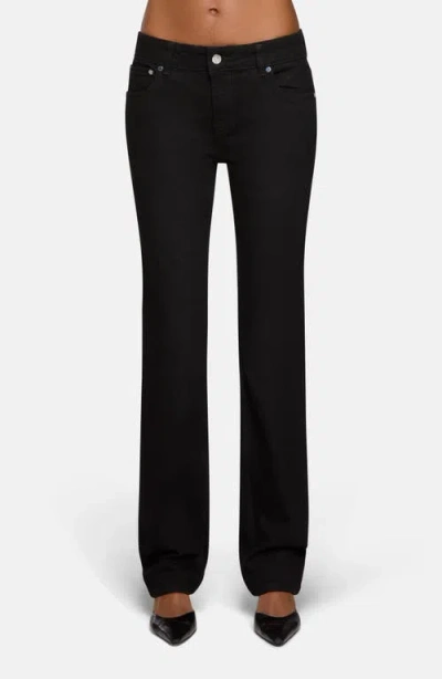 Eb Denim Lennon Slim Straight Jeans In Black