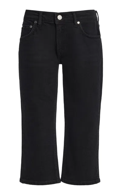 Eb Denim Lola Capri Jeans In Black