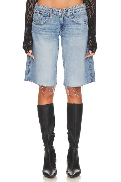 Eb Denim Loon Shorts In Luca In Blue