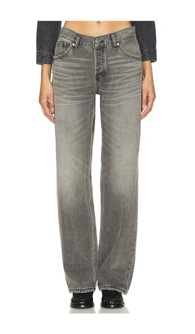Eb Denim Low Rise Baggy In Black