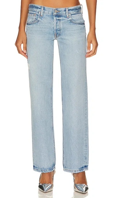 Eb Denim Low Rise Baggy Jeans In Laguna