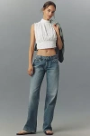 Eb Denim Low-rise Baggy Straight-leg Jeans In Blue