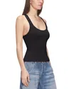 Eb Denim Lucy Modal Racerback Tank Top In Black