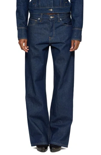 Eb Denim Mid Rise Baggy Jean In Havana Night In Black