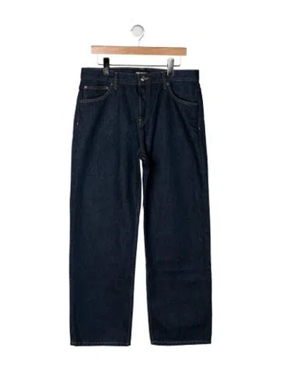 Pre-owned Eb Denim Mid-rise Straight Leg Jeans W/ Tags In Blue