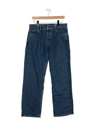 Pre-owned Eb Denim Mid-rise Straight Leg Jeans W/ Tags In Blue