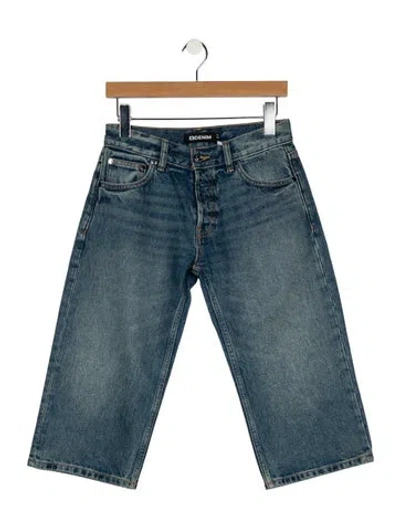 Pre-owned Eb Denim Mid-rise Wide Leg Jeans W/ Tags In Blue