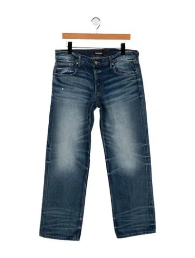 Pre-owned Eb Denim Mid-rise Wide Leg Jeans W/ Tags In Blue