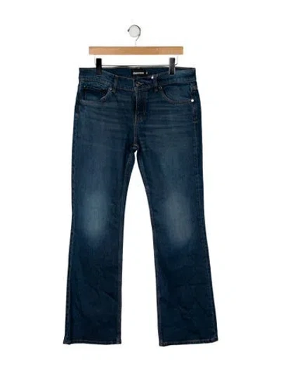 Pre-owned Eb Denim Mid-rise Wide Leg Jeans W/ Tags In Blue